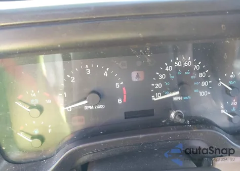 1998 Jeep Wrangler Sahara из США, поврежденный, VIN 1J4FY49S0WP758042